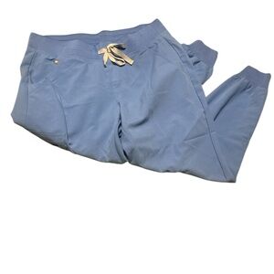 Figs Technical Collection Blue Scrub Joggers Size Medium